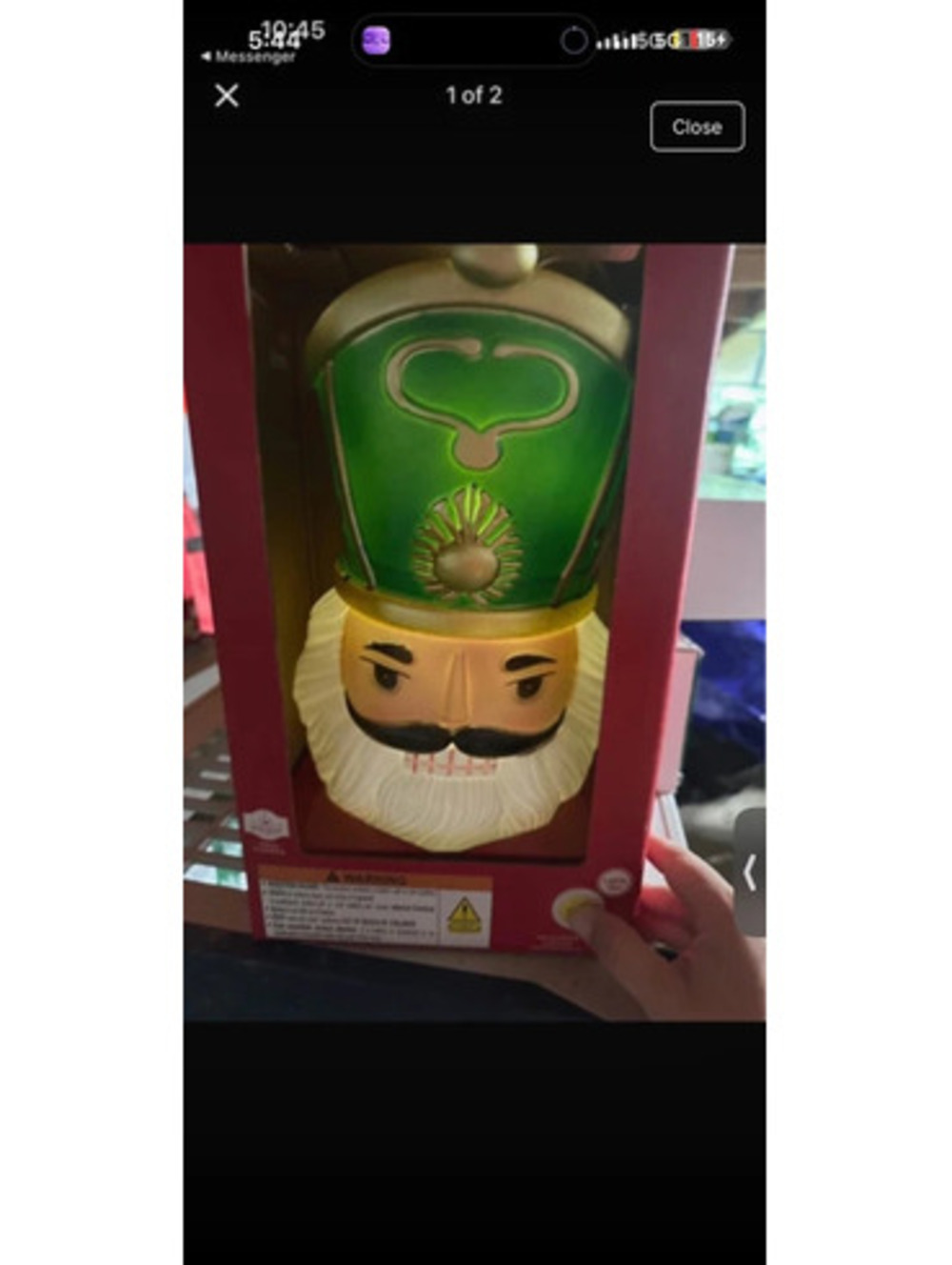 New Nutcracker tree topper